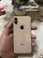  1 ايفون Xs 256 جيجا جهاز نضيف معا شاحن وخمس كفرات
