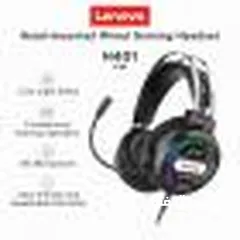  6 LENOVO H401 GAMING HEADSET سماعات رأسية  العاب