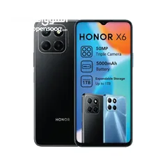  5 عرض خااص : Honor X6 128gb جديد ضمان وكيل عمان سنة بأقل سعر من دكتور فون