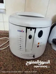  1 مقلى بطاطا مستعمل مرتين فقط بحاله ممتازه جدا للبيع بالزرقاء الجديده