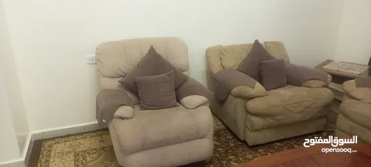  5 سفره ثلاث قطع مع طقم كنب الدب