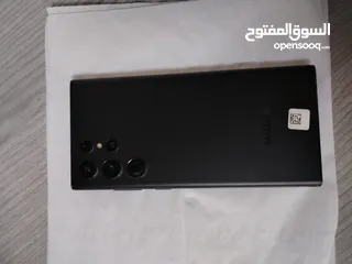  4 تلفون سامسونج الترا 22 استعمال بسيط بامريكا بحال الجديد لون اسود 128 جيجابايت
