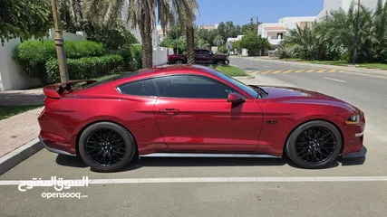  5 2019 Ford Mustang GT 5.0 very good condition  2019 موستنج جي تي جير عادي عداد ديجيتال