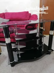  4 طاولة تلفاز زجاجية للبيع
