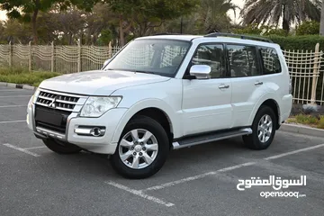  3 0% DP - ORIGNAL PAINT - MITSUBISHI PAJERO GLS 4WD 2016 - FIRST OWNER - FULL OPTION - GCC