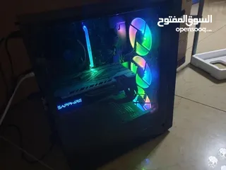  2 gaiming pc with rgb fans usedd for 3 month