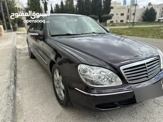  2 مرسيدس S350 Large - فحص كامل بدون ملاحظات - صيانة وكالة - موديل 2004 - اعلى مواصفات