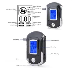  2 AT6000 Digital  Mini Portable Breath Alcohol Tester - 55 JD