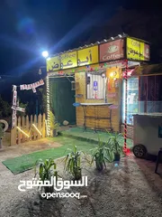  2 كشك قهوه للبيع عرض2~طول3