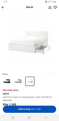  2 IKEA bed with mattress