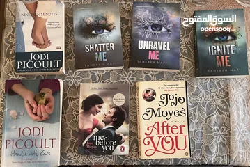 4 روايات و كتب باللغة الانجليزية English books and novels