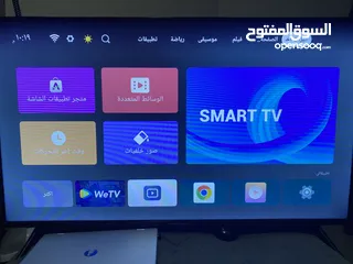  3 Smart TV 43 inch This sleek 43-inch UHD 4K LED LCD Smart TV Excellent condition working very well