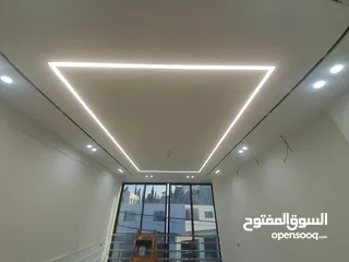  8 ديكورات جبصين ودهان  مع ابو اسامة . كافة اعمال اسقف ديكورات الجبصين الحديثة والعصرية مع تنفيذ