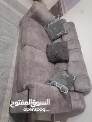  3 اثاث  طقم كورنر 8 مقاعد مع طربيزات