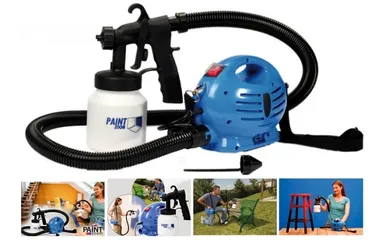  5 كمبريسر جهاز مضخه دهان paint zoom قوه 650 واط لرش جميع انواع الدهان مضخة رشاش