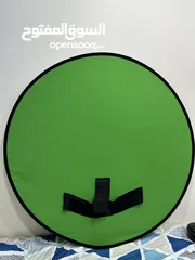  2 شاشه خضراء green screen بحجم كبير