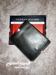  4 محفظة رجالي تومي هيلفيغير جلد اصلي طبيعي 100% Tommy Hilfiger Men's Wallet 100% Genuine Leather