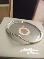  2 اسواره بندوره فضه اصليه 100/100 استعمال خفيف