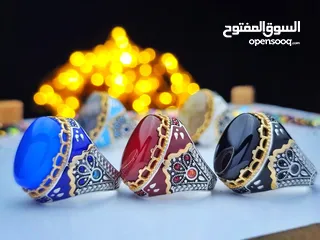  4 خط انتاج وتصدير الخواتم الفضة والعقيق اليماني والمسابح  وكلاء صياغة ALSH نوفر كل الطلبيات جملة -تجزئ