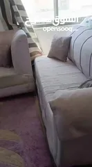  3 طقم كنب كورنر للبيع بحالة جيدة 9مقاعد