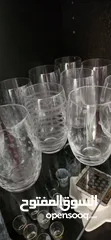  4 different kinds of glasses some crystal