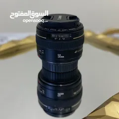  1 عدسة كانون  EF 50mm f/1.4 USM