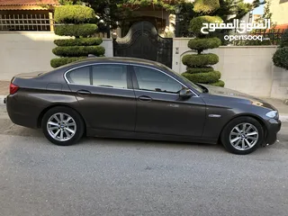  5 BMW 520 model 2013 وارد وكالة