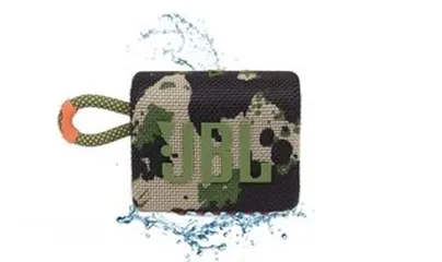  12 JBL GO 3 Camo Bluetooth Waterproof/Dustproof Speaker