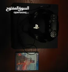  2 مع الكرتونة ps4 pro  بلايستيشن 4 برو