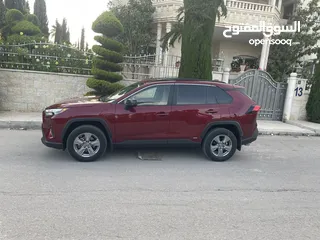  4 تويوتا راف فور 2024 فحص كامل مرفق بالصور جمرك جديد لون خمري مميز داخليه أوف وايت كاش وأقساط