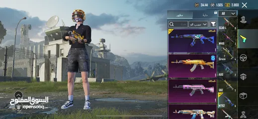  22 بيع حساب ببجي