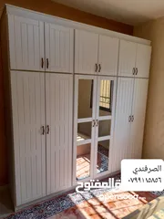  13 خزائن ملابس خشب لامنيت 18م لاتيه او حسب الطلب احجام كبيره درف او سحاب جميع الوان