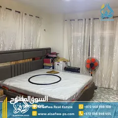  13 شقه مفروشه للايجار بتونيا قرب دوار المدارس