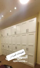  14 خزائن ملابس خشب لامنيت 18م حجم كبير قياس 320 عرض  ارتفاع 240 تفصيل حسب المقاس الون اختياري  كفاله خم