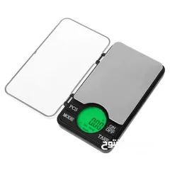  2 ميزان مجوهرات الذهب الفضة عملة جرام التوازن جيب حجم  رقمي دقيق صغير0.01 جرام  حجم الجيب  شاشة LCD