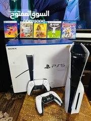  3 Playstation 5 Slim Blueray  بلاستيشن 5 سلم