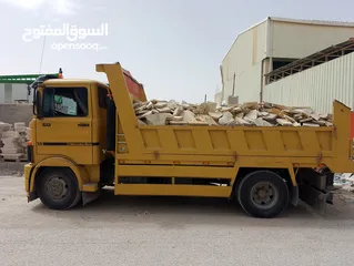  3 قلاب 5 متر لنقل مواد البناء والطمم خدمة 24 ساعه