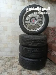  2 جنط بيجو سيتروين للبيع