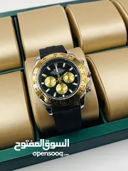  10 ساعات روليكس جلد الرجالية الجمييييلة جداااا  متوفرة بالالوان الفخمة