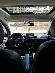  9 كيا مورنينج 2020 GT line  فتحة سقف أصلية