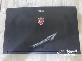  9 لابتوب msi i7 قيمنق