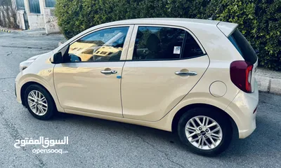  14 بدفعه اولى 1200 تملك كيا بيكانتو مورننج لون بيج موديل 2021  فل اضافات فحص كامل للبيع كاش او اقساط