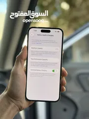  3 ايفون 14 برو ماكس 256 جيجا بطارية 87 الجهاز مغير شاشة اصلية عن تلفون تاني  بصمة وجه شغالة مية بالمية