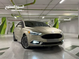  3 فورد فيوجن تيتانيوم  لون مميز كليييين تايتل فحص كامل توب نظافة مالك واحد بسعر مميز