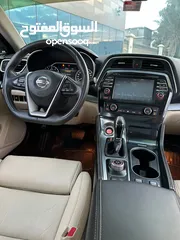  7 Nissan Maxima SV 2018