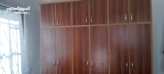  3 خزانة ست دفات  لون كبتشينو