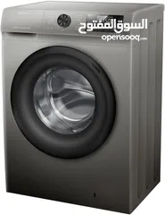  3 Hisense 8KG Front Load Washing Machine 1200 RPM, Pause & Add, Drum Clean, Titanium Gray -WFSQ8012VMT