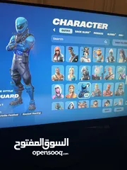  7 حساب فورت نايت نادر السيكل الازرق الوصف مهم