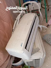  10 مكيف واحد طن بحاله جيده يعمل بشكل ممتاز موفر جدا