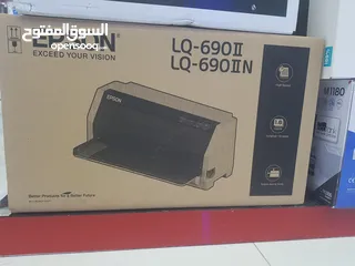  1 Epson LQ-690 ll N dotmatrix printer  طابعة ابسون LQ690 دوتماتريكس